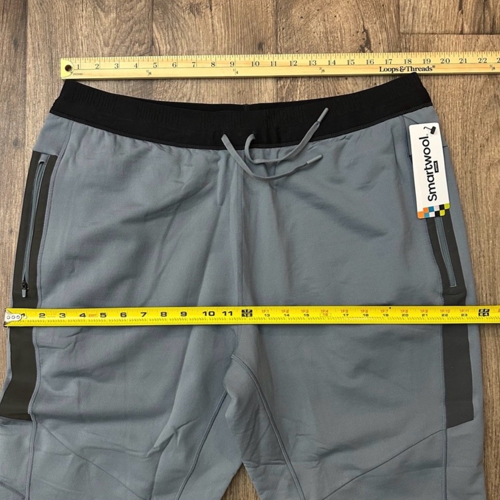 Smartwool Merino Wool Blend Fleece Jogger Pants Men’s Size 2XL Gray. NWT. - Picture 8 of 10